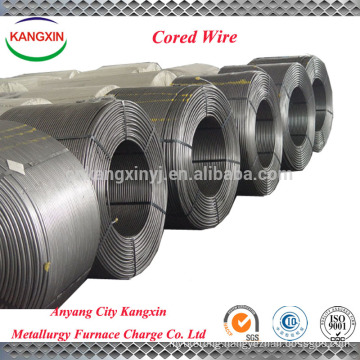 Low price product cored wire [SiCa/CaFe/MgSi] with free sampl